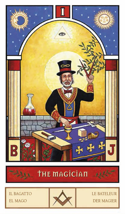 Masonic Tarot (boxed)