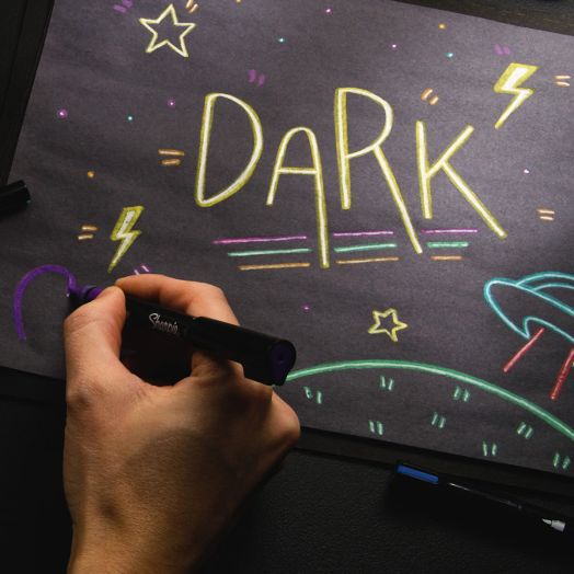 Комплект акрилни маркери Sharpie Creative Bullet Tip, 5 цвята