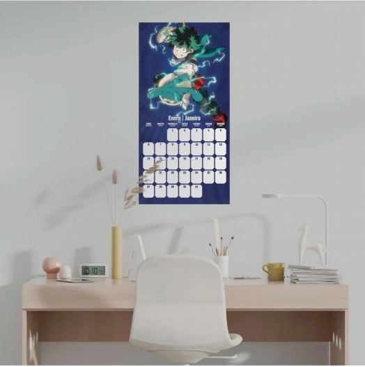 Календар Grupo Erik - My Hero Academia, 2025 година