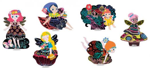 Скреч фигурки-рисунки Avenir - Феи