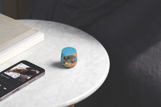 Мини безжична тонколона Lexon x Jean-Michel Basquiat, Mino+ Skull