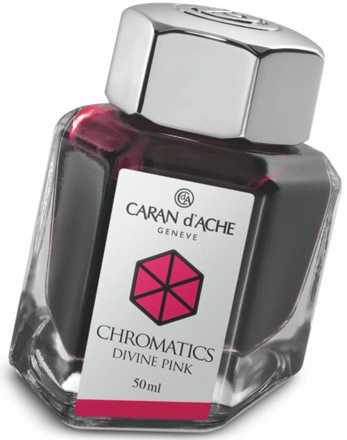 Мастило за писалка Caran d'Ache Chromatics - Divine Pink