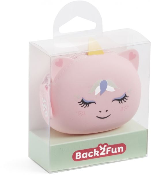 Силиконово портмоне за монети Miquelrius Back2Fun - Еднорог