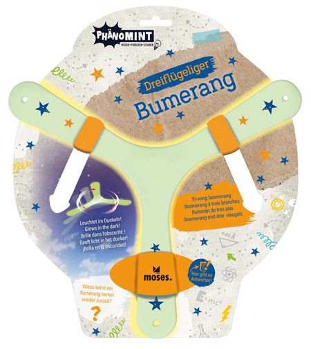Детски светещ бумеранг Moses