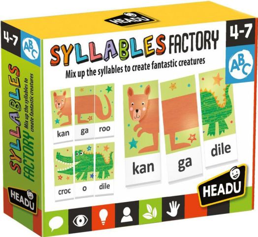 Образователна игра Headu - Работилница за срички