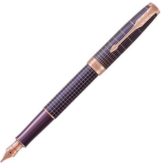 Писалка Parker Royal Sonnet Chiselled Purple PGT