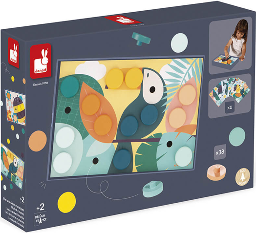 Дървена играчка Janod - Моята първа мозайка