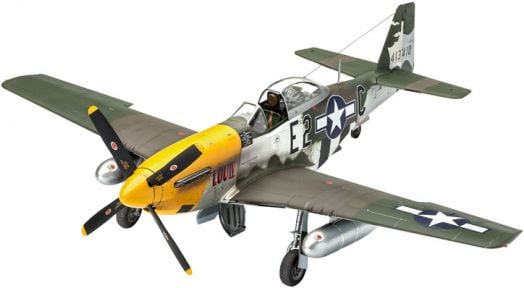 Сглобяем модел - Самолет Early Version Мустанг P-51D