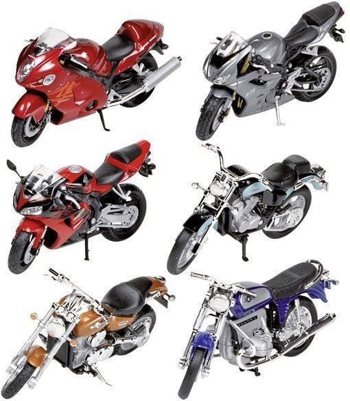 Метална играчка: Мотоциклет