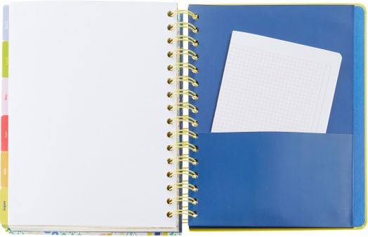 Седмичен тефтер-органайзер Miquelrius Spring от септември 2025 до август 2026 г.