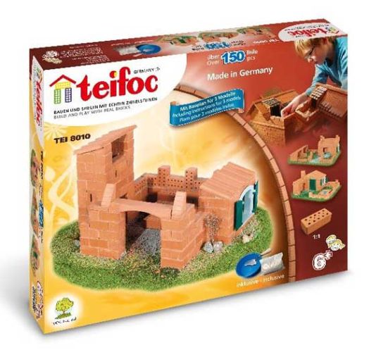 Сглобяем модел Teifoc с тухлички: Замък - къща