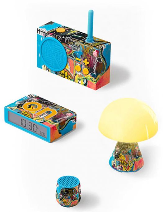 Комплект Lexon x Jean-Michel Basquiat, Skull