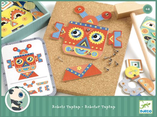 Конструктор Djeco: Роботи с пинчета