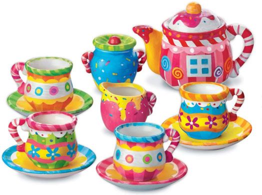 Креативен комплект 4M - Сервиз за чай