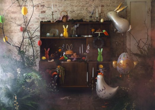 Фолиев балон PartyDeco - Кокошка