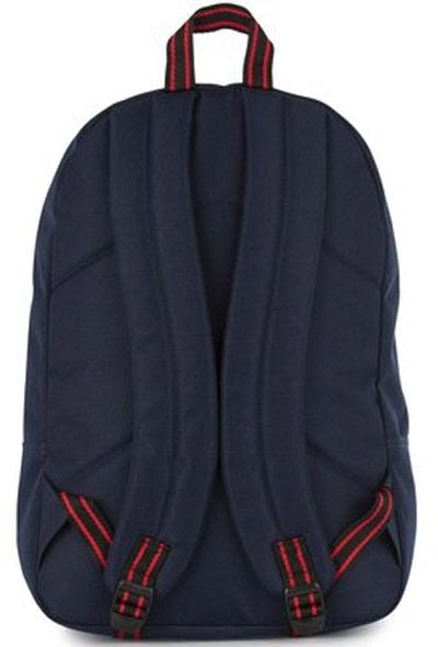 Ученическа раница Franklin and Marshall с две отделения, тъмносиня