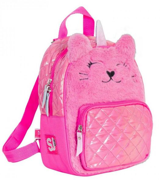 Малка детска раничка Seven SJ Gang - Коте / Панда