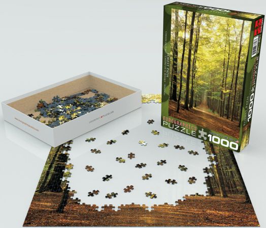 Пъзел Eurographics - Горски път, 1000 части