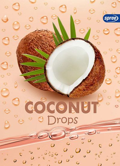 Тетрадка Spree Sugar Drops А4, 40 листа с широки редове