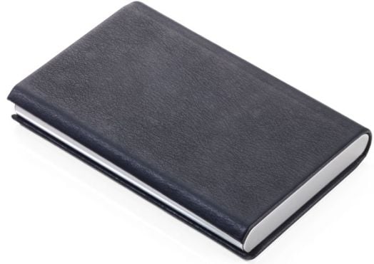 Калъф за кредитни карти Troika Marble Safe, черен