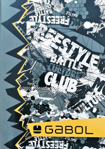 Тетрадка Gabol А5, 56 листа с широки редове, за момчета