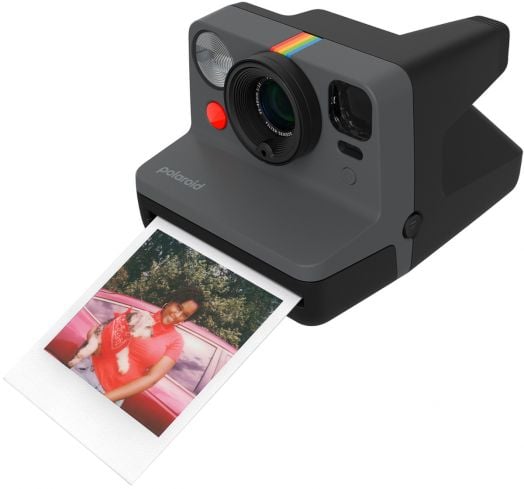 Фотоапарат за моментни снимки Polaroid Now Gen 3, Black