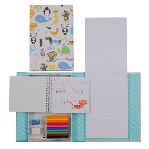 Креативен комплект за рисуване на животни Tiger Tribe - Животни