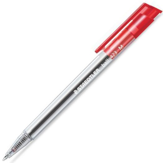 Химикалка Staedtler 423 M, червена