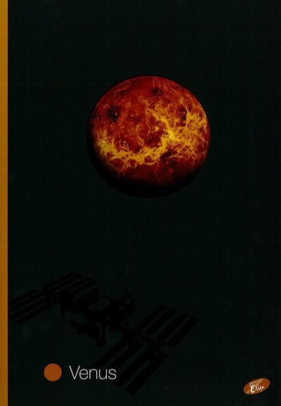 Тетрадка Elisa Planets А4, 60 листа - широки редове