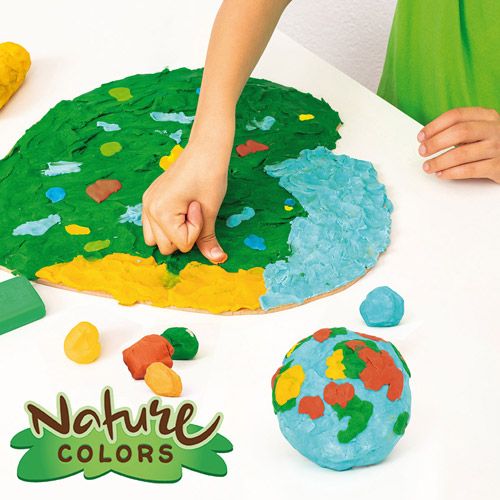 Пластилин Jovi Nature, 6 цвята