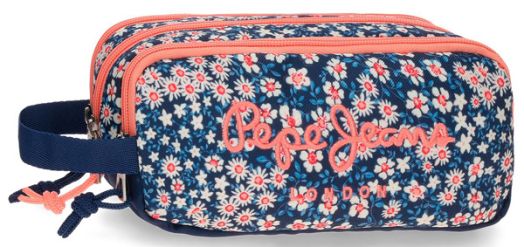 Несесер Pepe Jeans Leslie с три отделения и ръкохватка