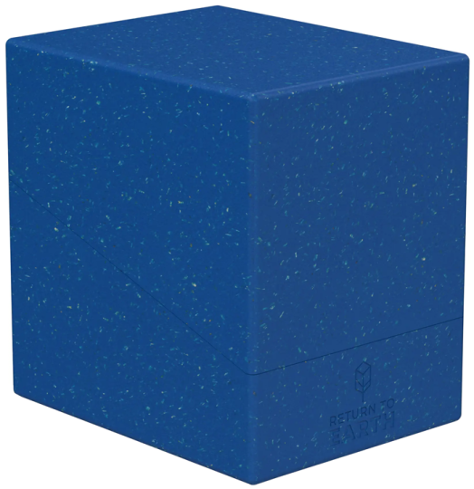 Кутия за карти Ultimate Guard Return to Earth Boulder, 133+, синя