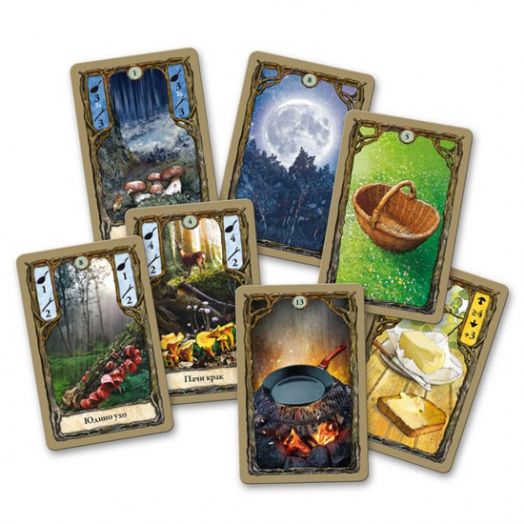 Детска настолна игра: Гъбки