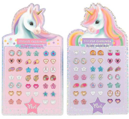 Лепящи обеци Top Model Ylvi за многократна употреба