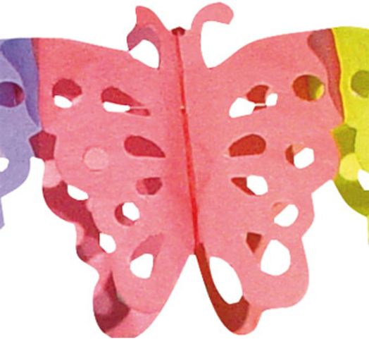 Хартиен гирлянд Folat - Пеперуди