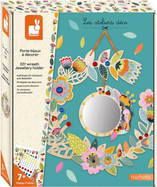 Творчески комплект Janod - Поставка за бижута