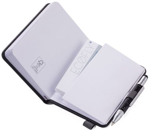 Джобен тефтер Troika с химикалка Liliput, син