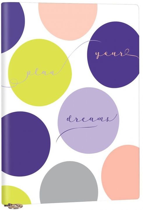 Тефтер Victoria's Journals Smyth Flexy Art Circle A5, 96 листа на точки