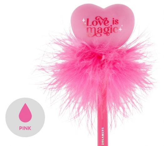 Светеща химикалка Legami Writing is Magic - Heart