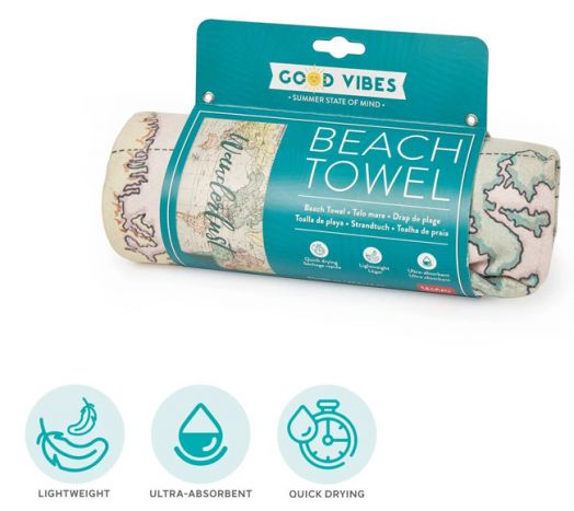 Плажна хавлия Legami - Travel