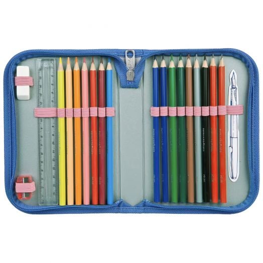 Комплект ученическа раница Undercover Lilo & Stitch, ергономик