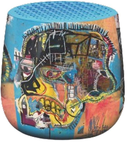 Мини безжична тонколона Lexon x Jean-Michel Basquiat, Mino+ Skull