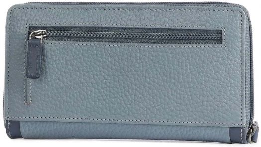 Дамски портфейл Bugatti Sina Long Zip, син