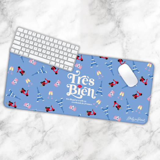 Геймърска подложка за бюро Blue Sky - Emily in Paris