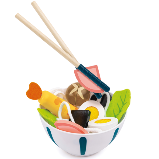 Дървен готварски комплект Hape - Super Udon