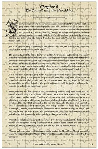 Двустранен пъзел Professor Puzzle: Невероятният Магьосник от Оз, 252 части