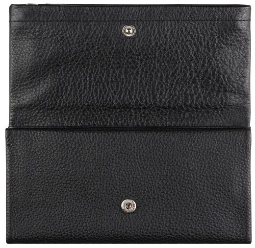 Дамски кожен портфейл Bugatti Lady Top RFID, черен