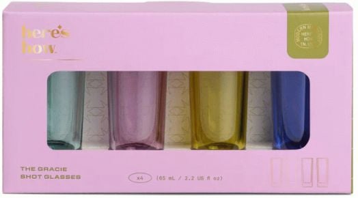 Чаши за шотове Here's How The Gracie, 4 бр.