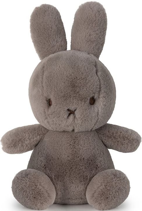 Плюшена играчка Miffy Cozy Sitting Taupe - Сив заек в подаръчна кутия