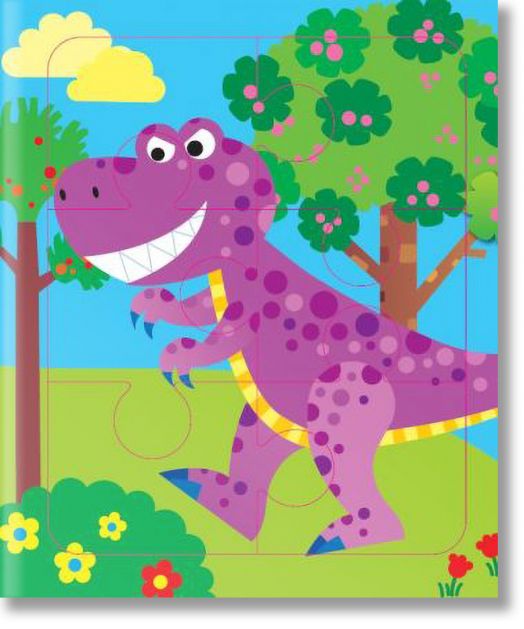 Книга с пъзели: Динозаври